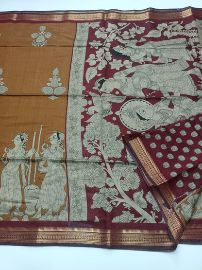 FANCY ASSAM COTTON SAREE
