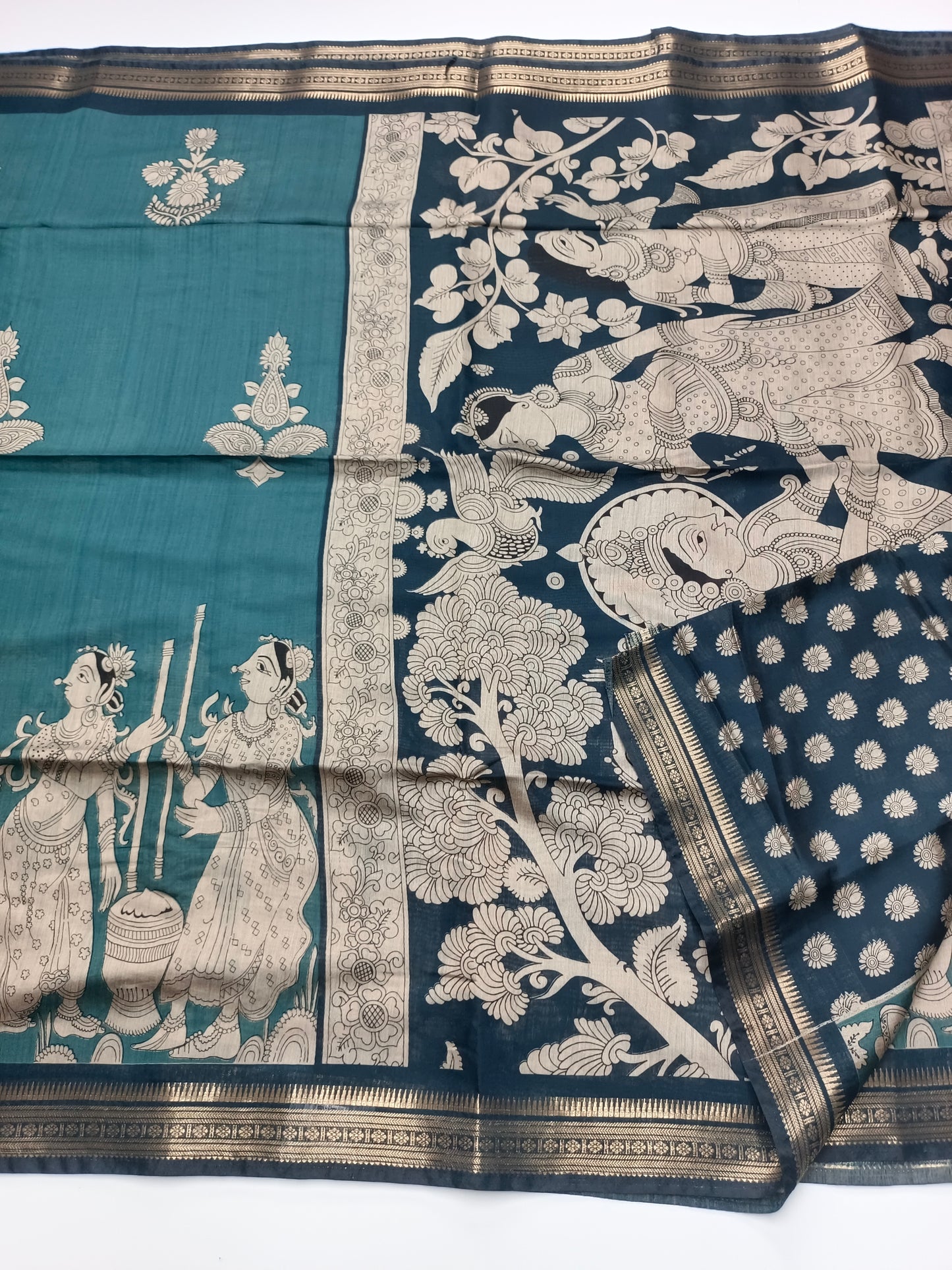 FANCY ASSAM COTTON SAREE