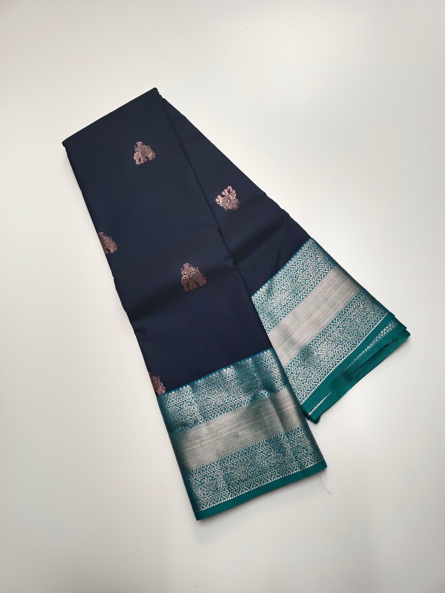 KANCHIPURAM SEMI SILK SAREE