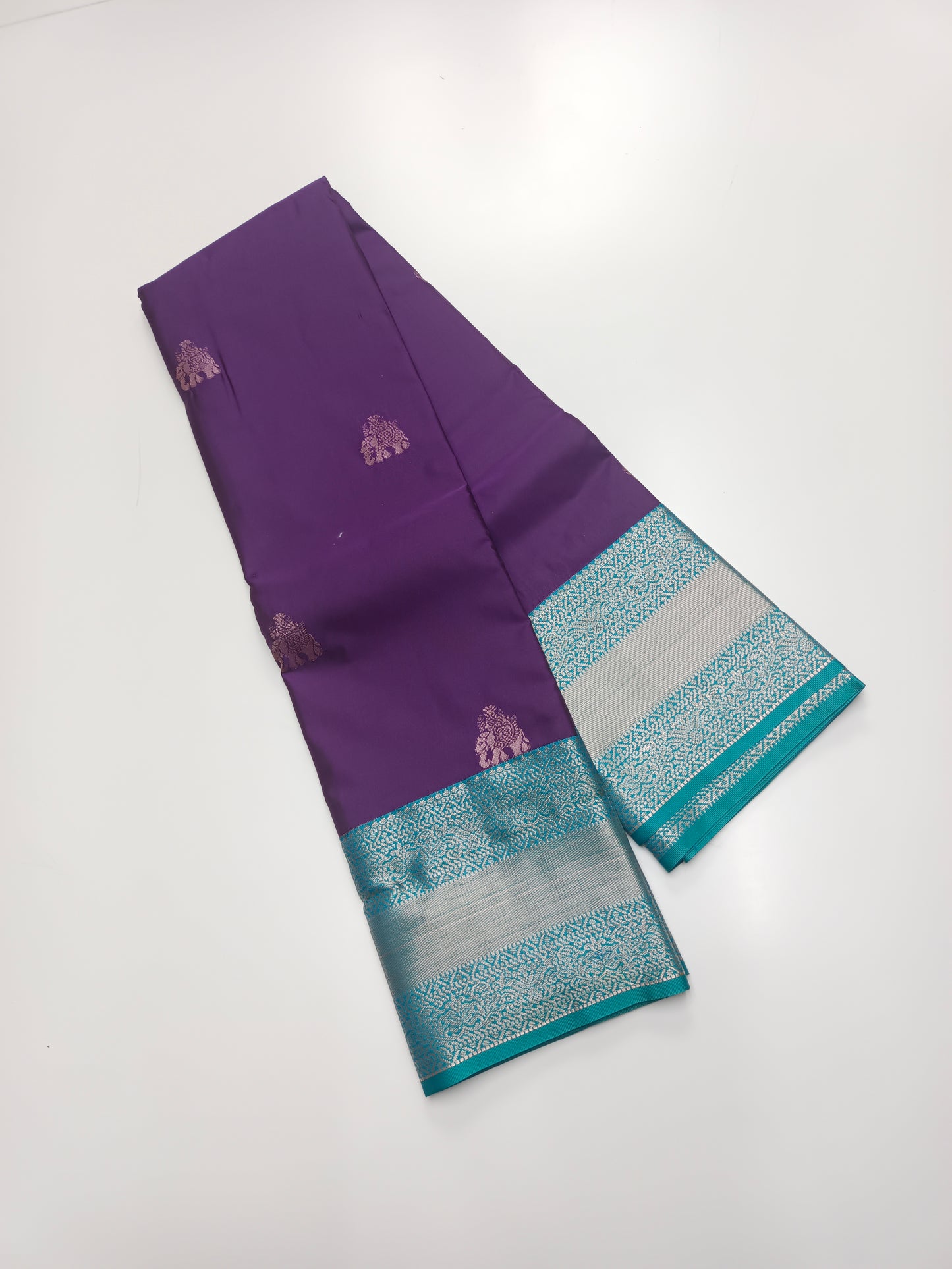 KANCHIPURAM SEMI SILK SAREE