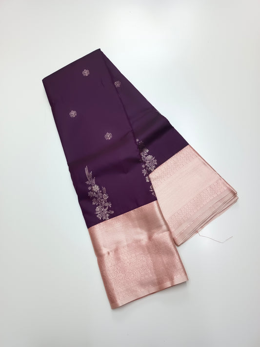 KANCHIPURAM SEMI SILK SAREE
