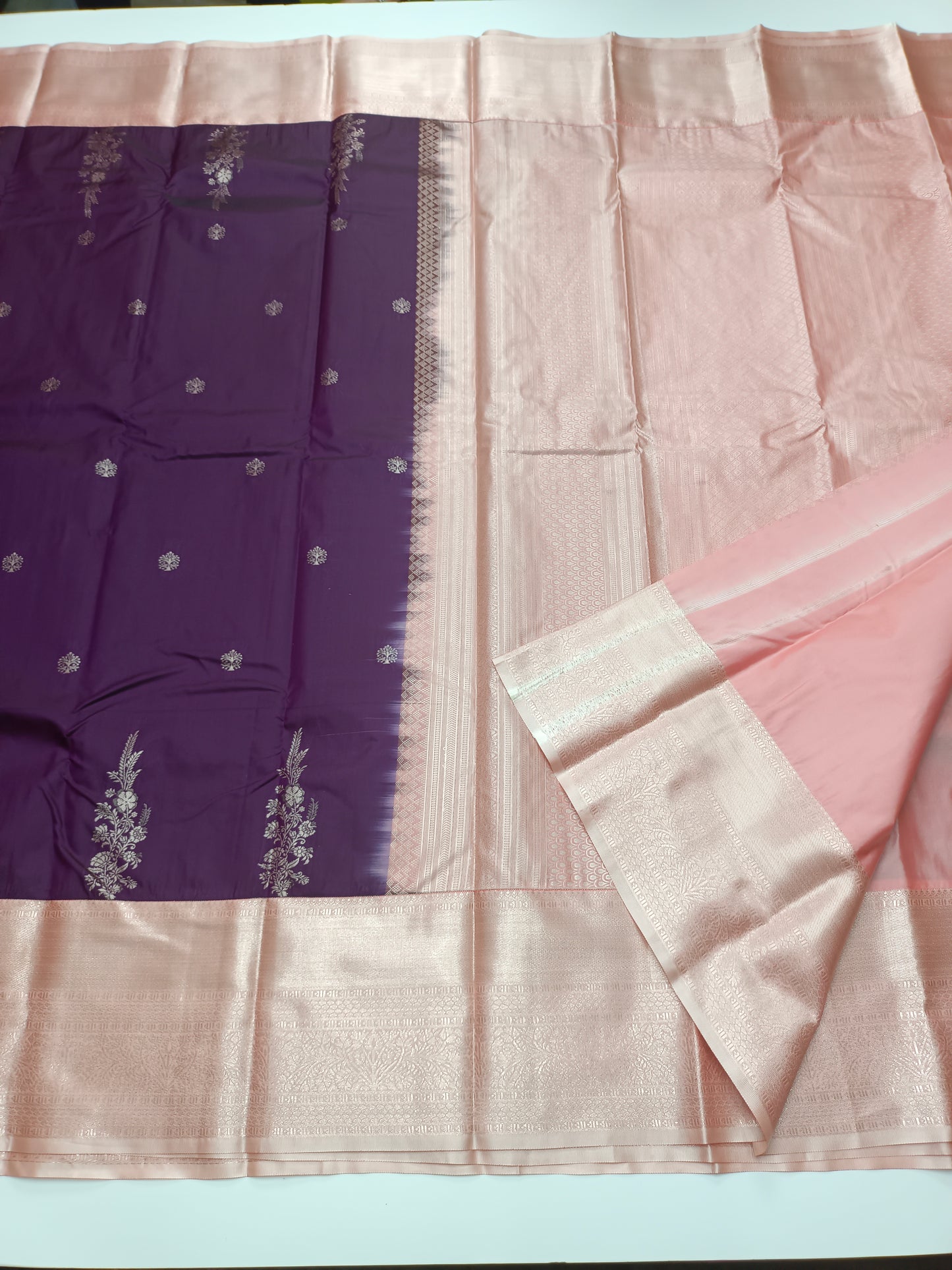 KANCHIPURAM SEMI SILK SAREE