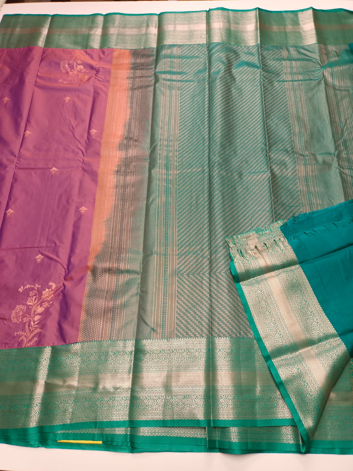 KANCHIPURAM SEMI SILK SAREE