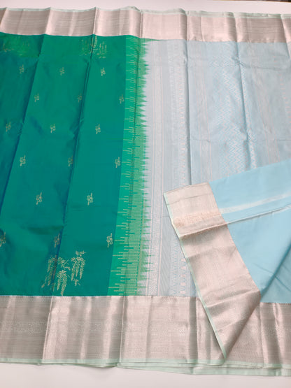 KANCHIPURAM SEMI SILK SAREE