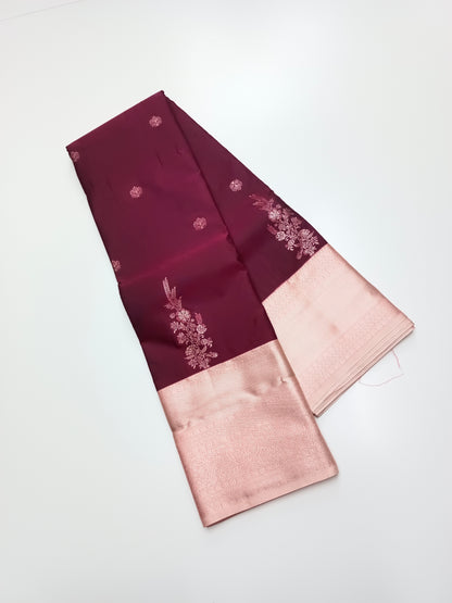 KANCHIPURAM SEMI SILK SAREE