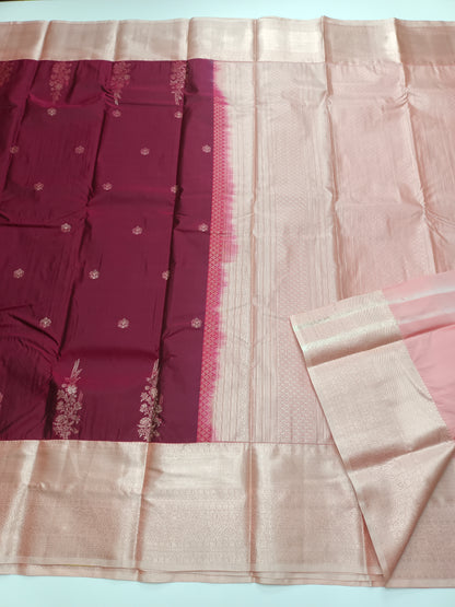KANCHIPURAM SEMI SILK SAREE