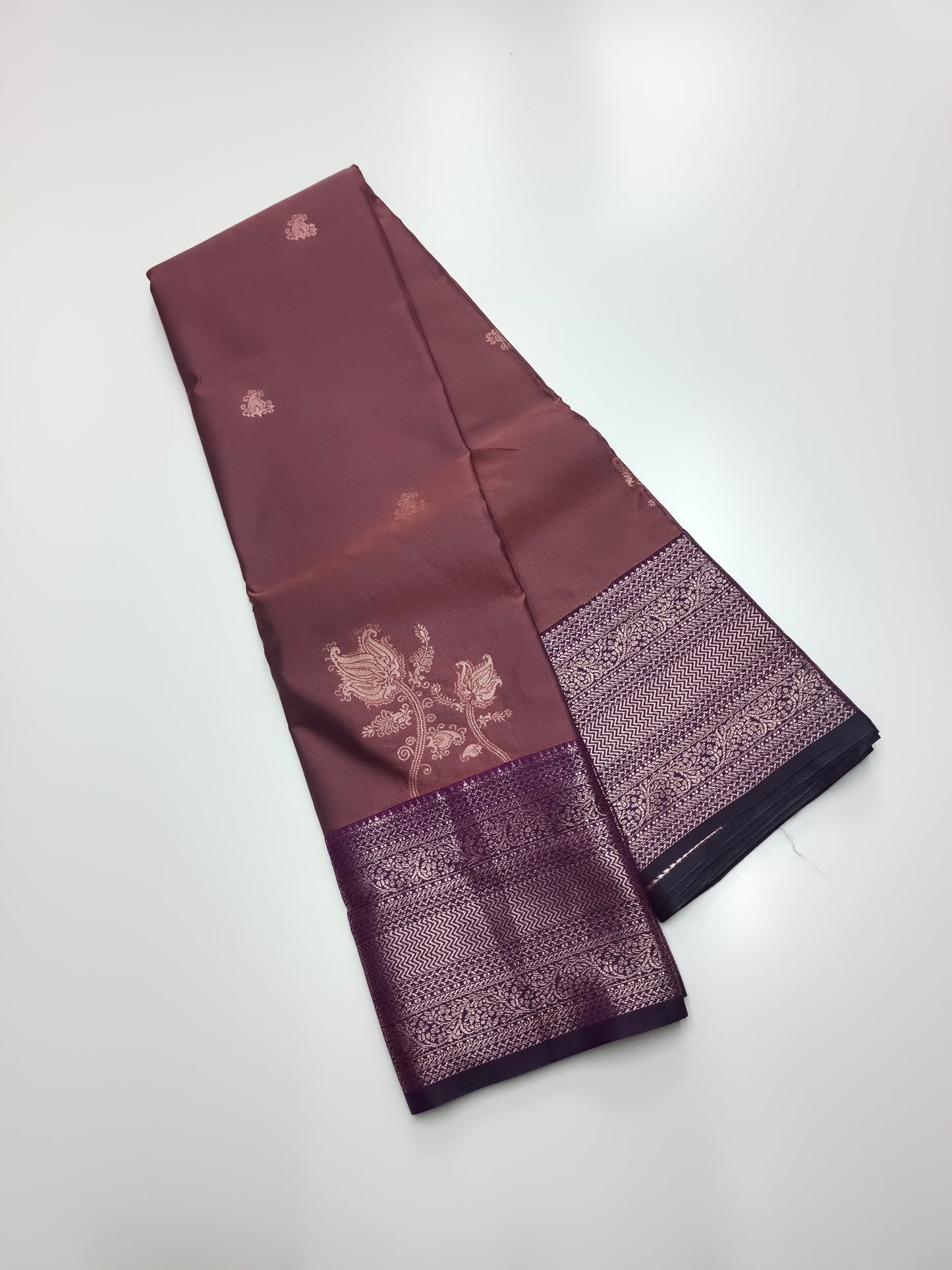 KANCHIPURAM SEMI SILK SAREE