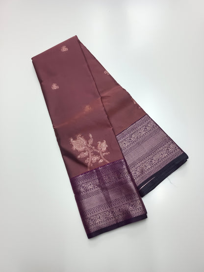 KANCHIPURAM SEMI SILK SAREE