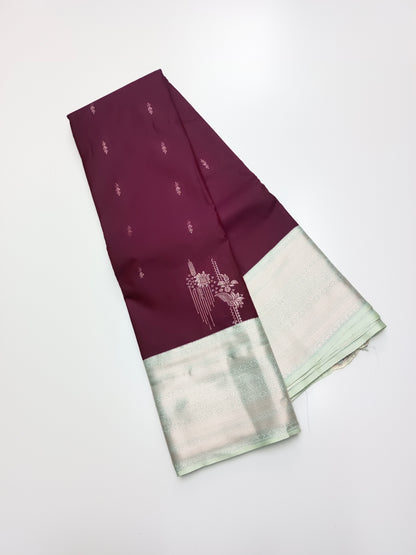 KANCHIPURAM SEMI SILK SAREE