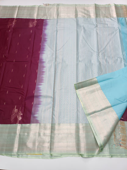 KANCHIPURAM SEMI SILK SAREE