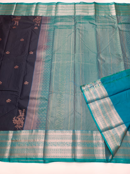 KANCHIPURAM SEMI SILK SAREE