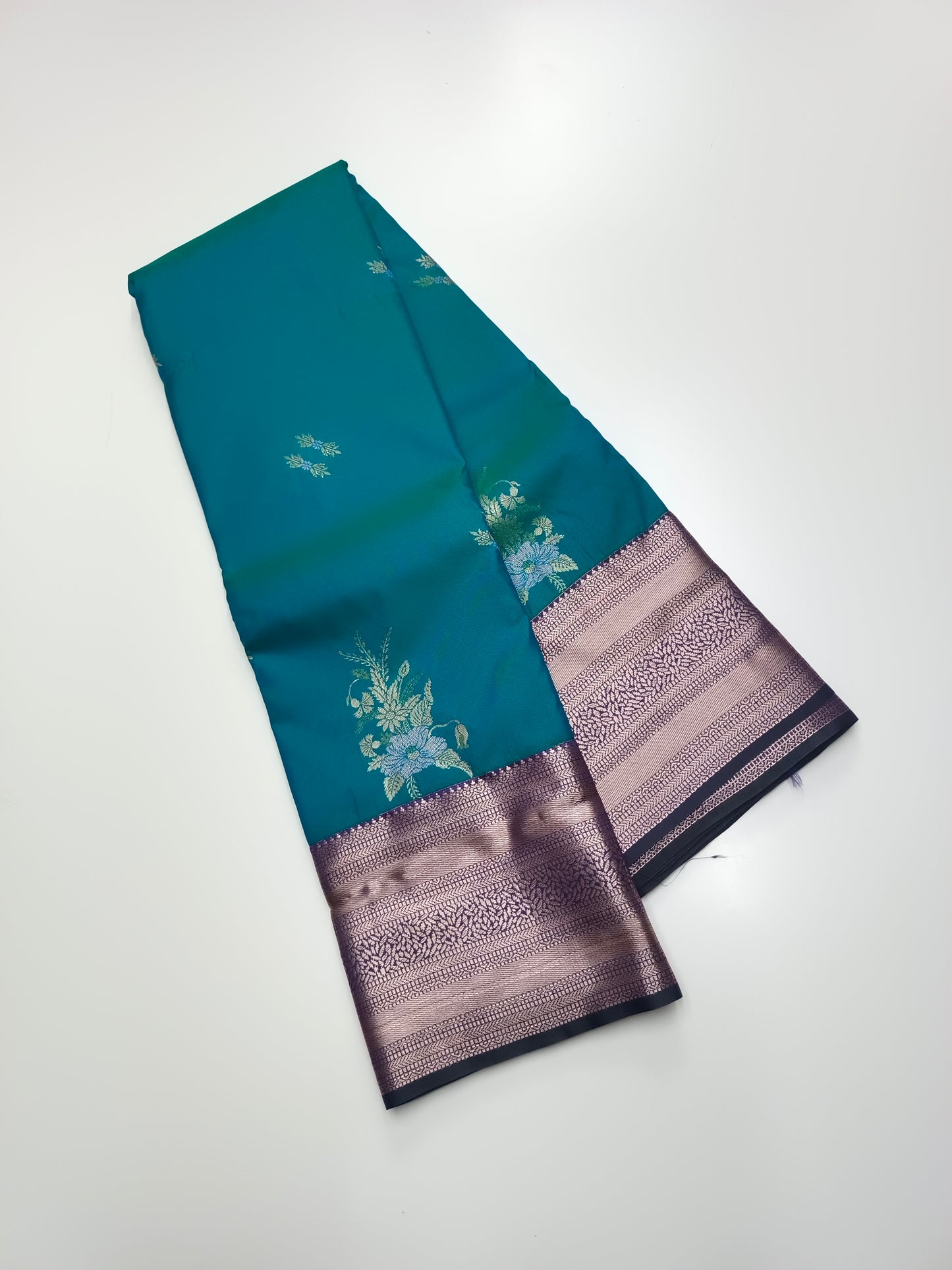 KANCHIPURAM SEMI SILK SAREE