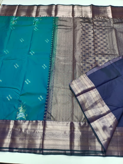 KANCHIPURAM SEMI SILK SAREE
