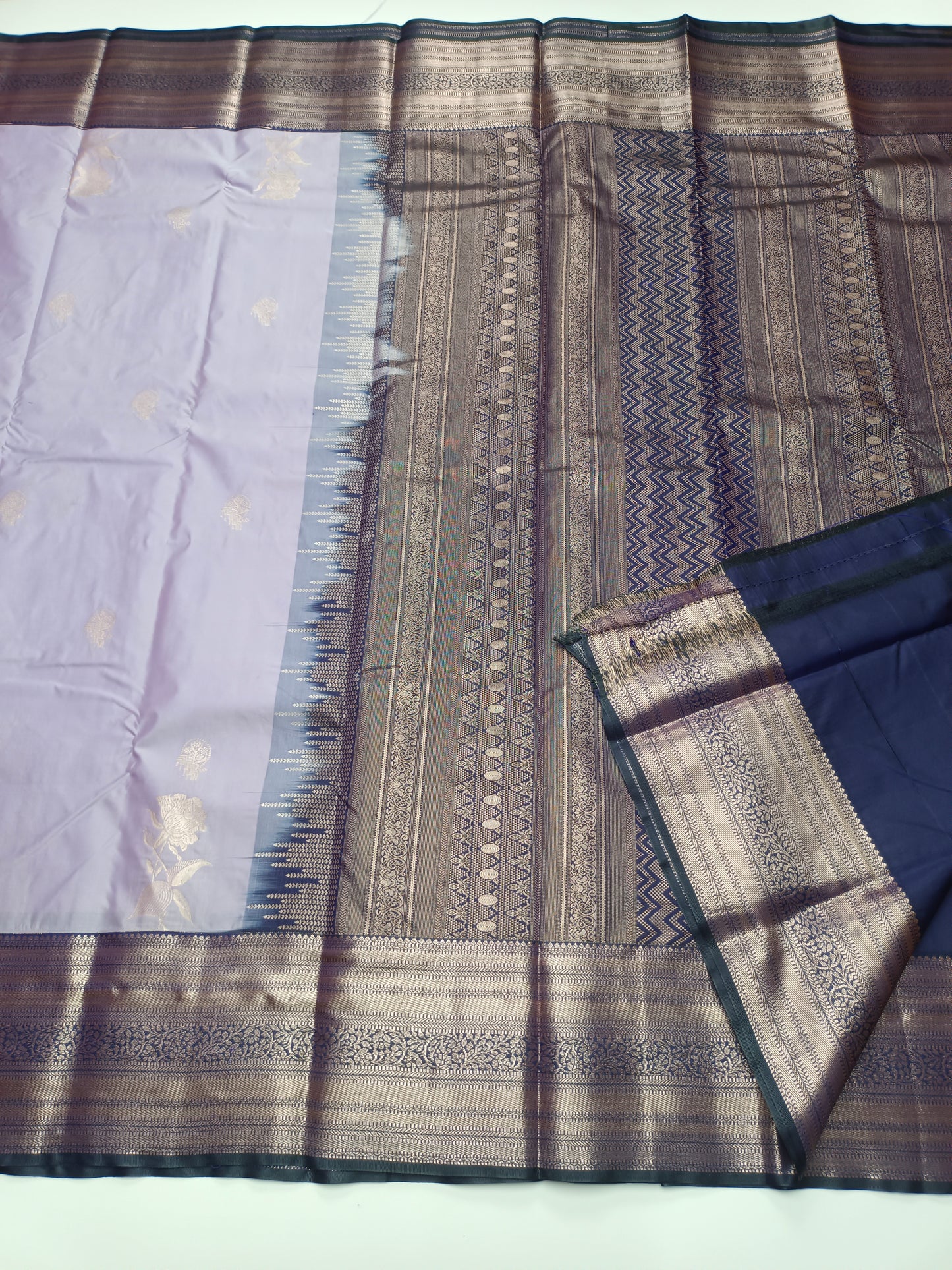 KANCHIPURAM SEMI SILK SAREE