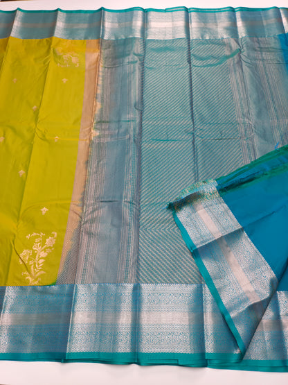 KANCHIPURAM SEMI SILK SAREE