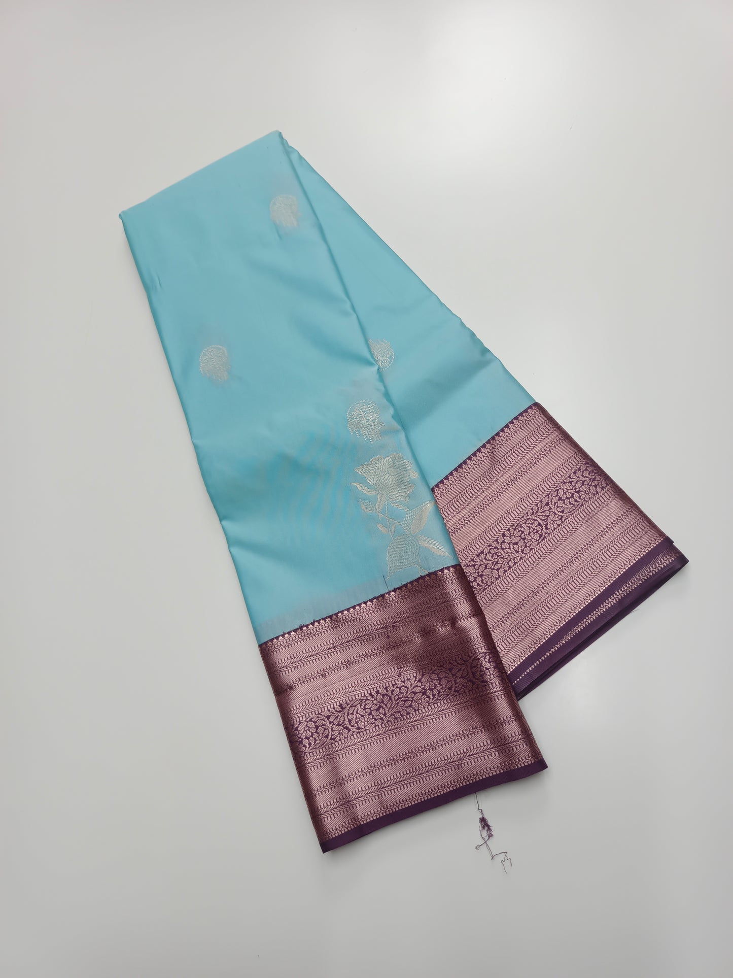 KANCHIPURAM SEMI SILK SAREE