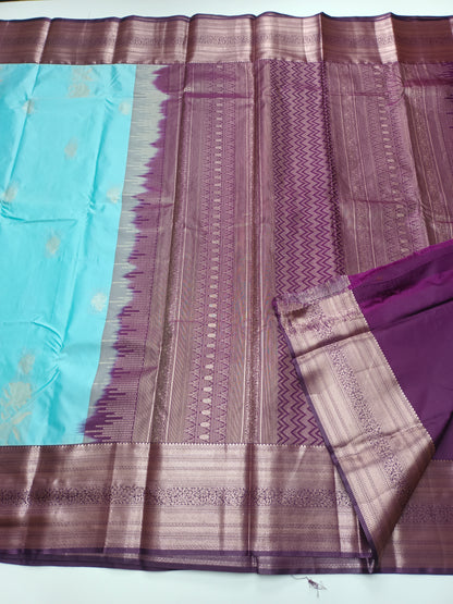 KANCHIPURAM SEMI SILK SAREE