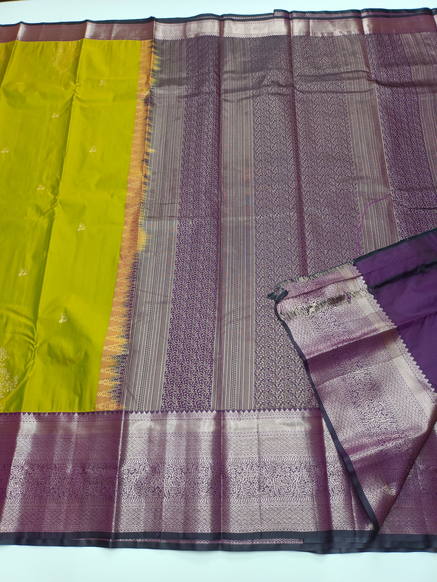 KANCHIPURAM SEMI SILK SAREE