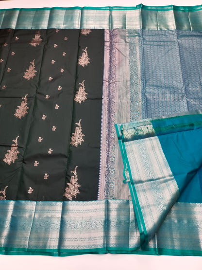 KANCHIPURAM SEMI SILK SAREE