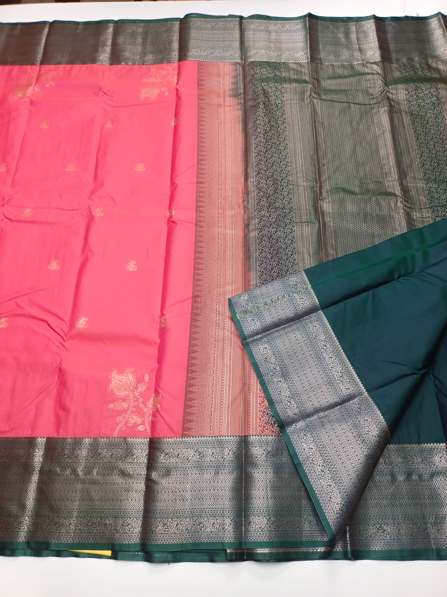 KANCHIPURAM SEMI SILK SAREE