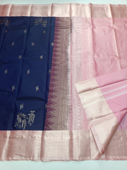 KANCHIPURAM SEMI SILK SAREE