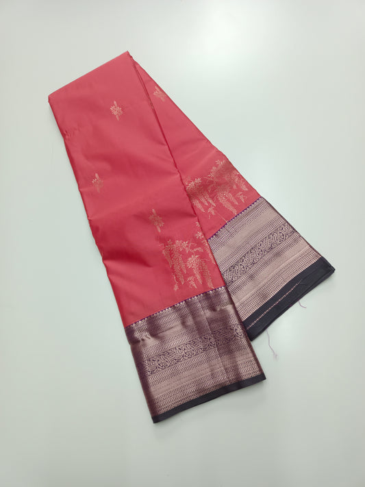 KANCHIPURAM SEMI SILK SAREE