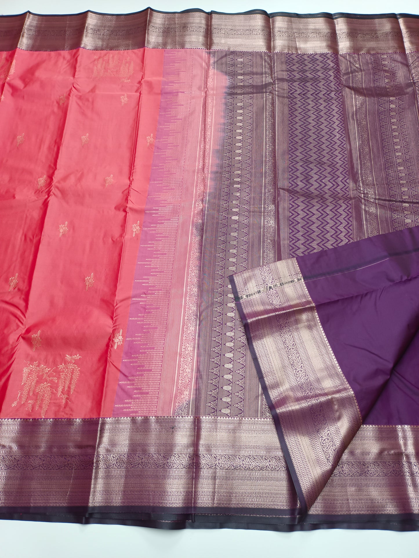 KANCHIPURAM SEMI SILK SAREE