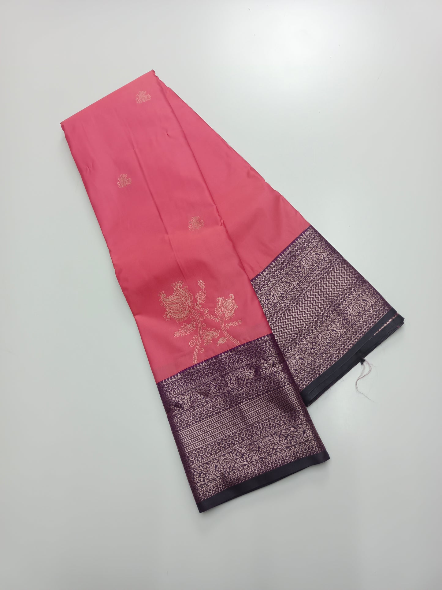 KANCHIPURAM SEMI SILK SAREE