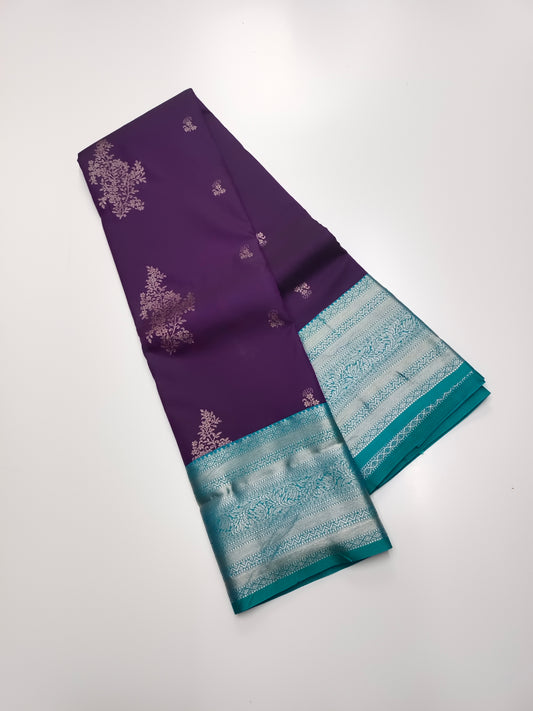 KANCHIPURAM SEMI SILK SAREE