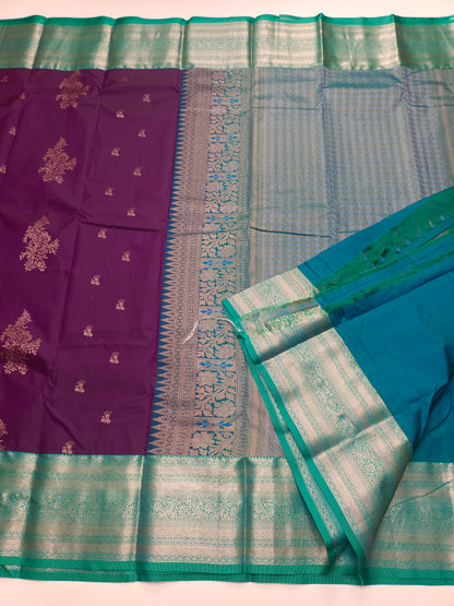KANCHIPURAM SEMI SILK SAREE