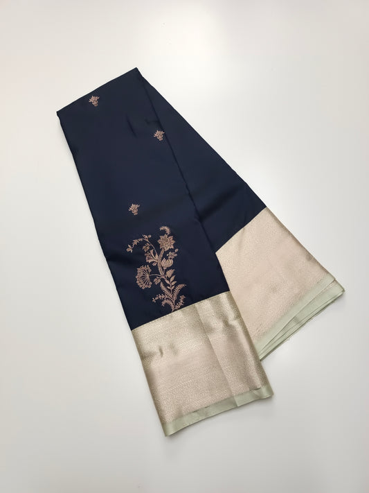 KANCHIPURAM SEMI SILK SAREE