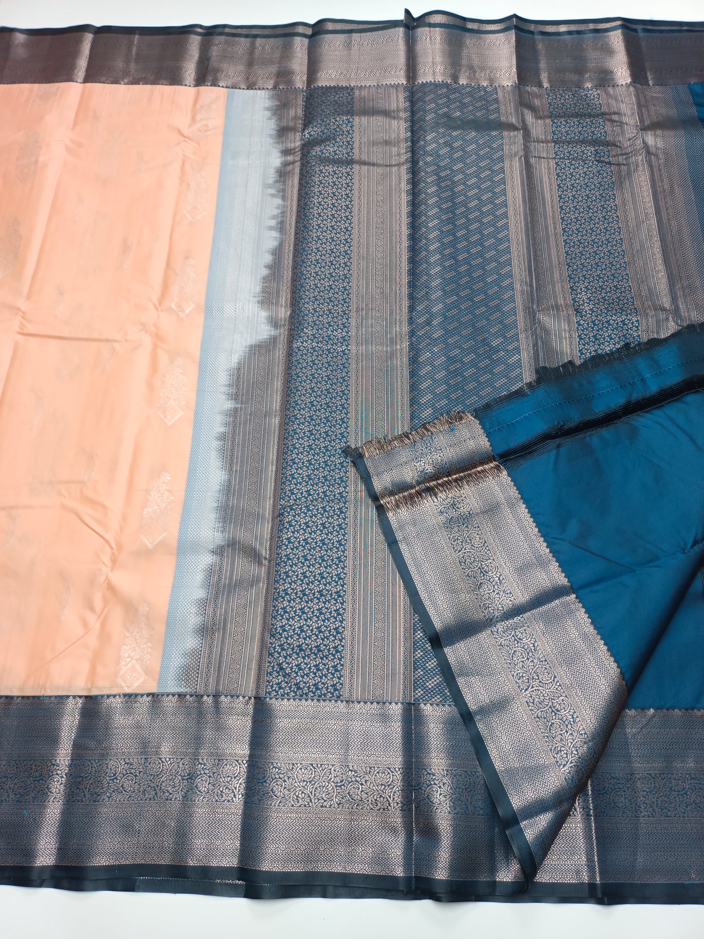 KANCHIPURAM SEMI SILK SAREE