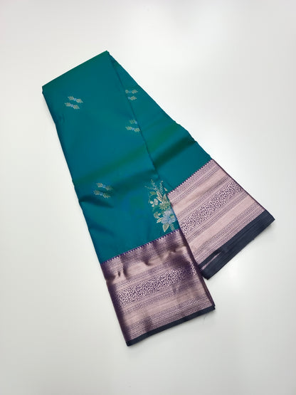 KANCHIPURAM SEMI SILK SAREE