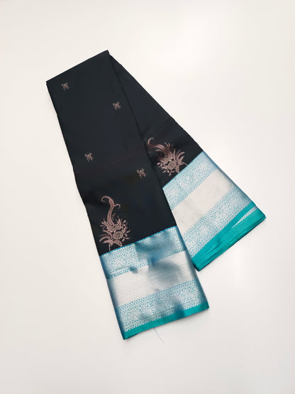 KANCHIPURAM SEMI SILK SAREE