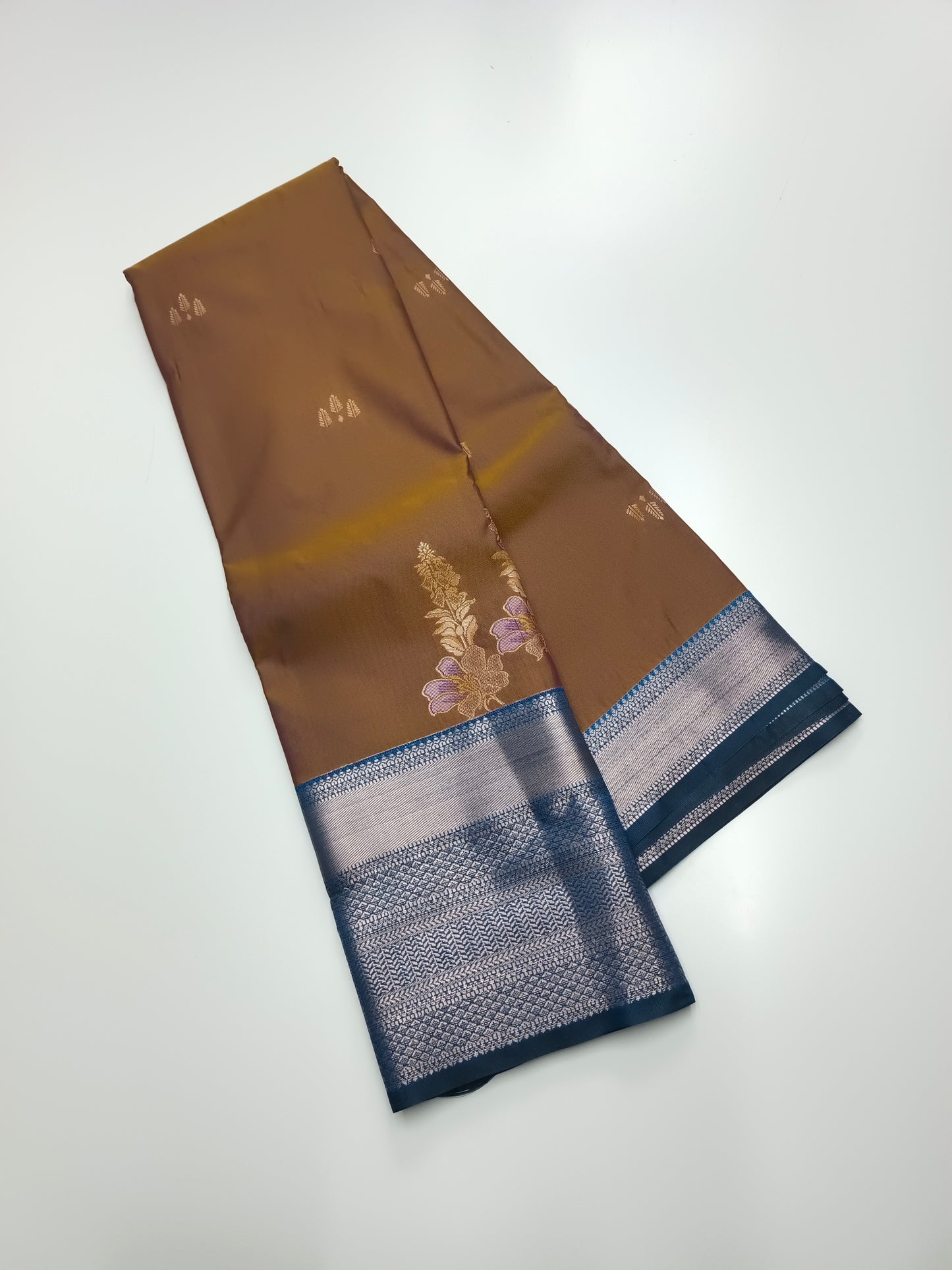 KANCHIPURAM SEMI SILK SAREE