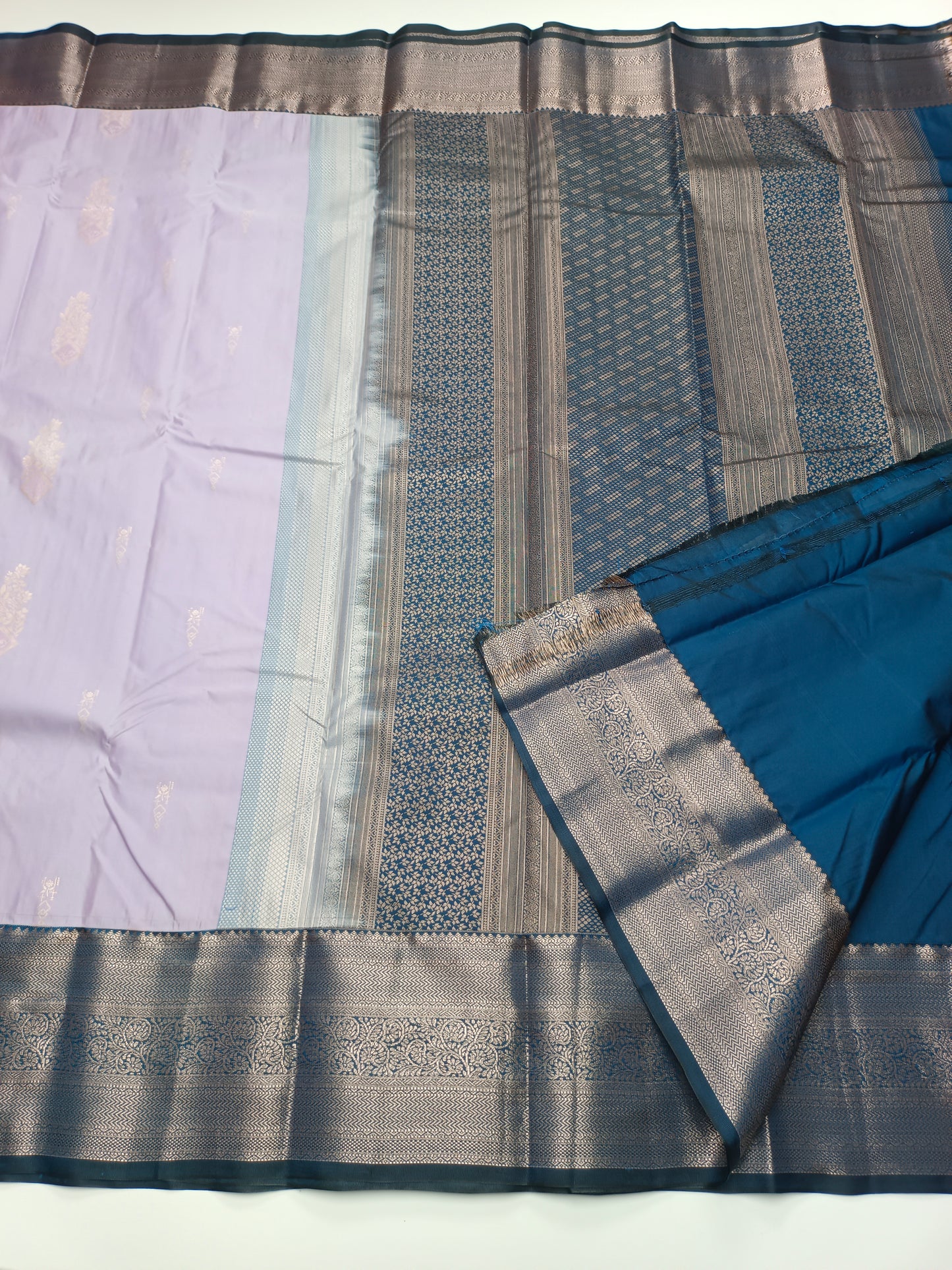 KANCHIPURAM SEMI SILK SAREE