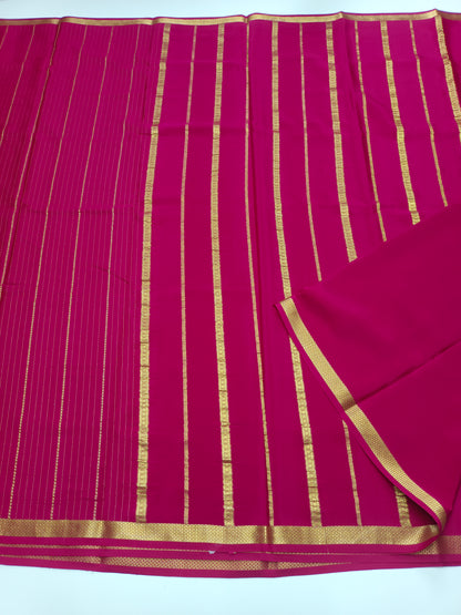 PURE CREPE SILK SAREE
