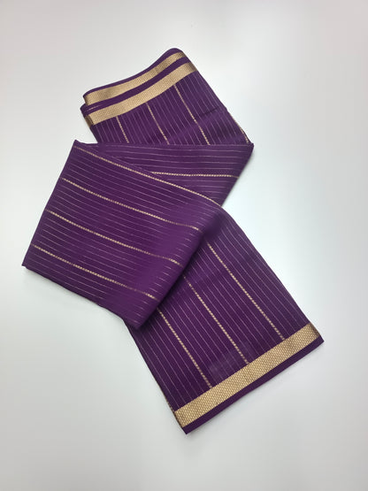 PURE CREPE SILK SAREE