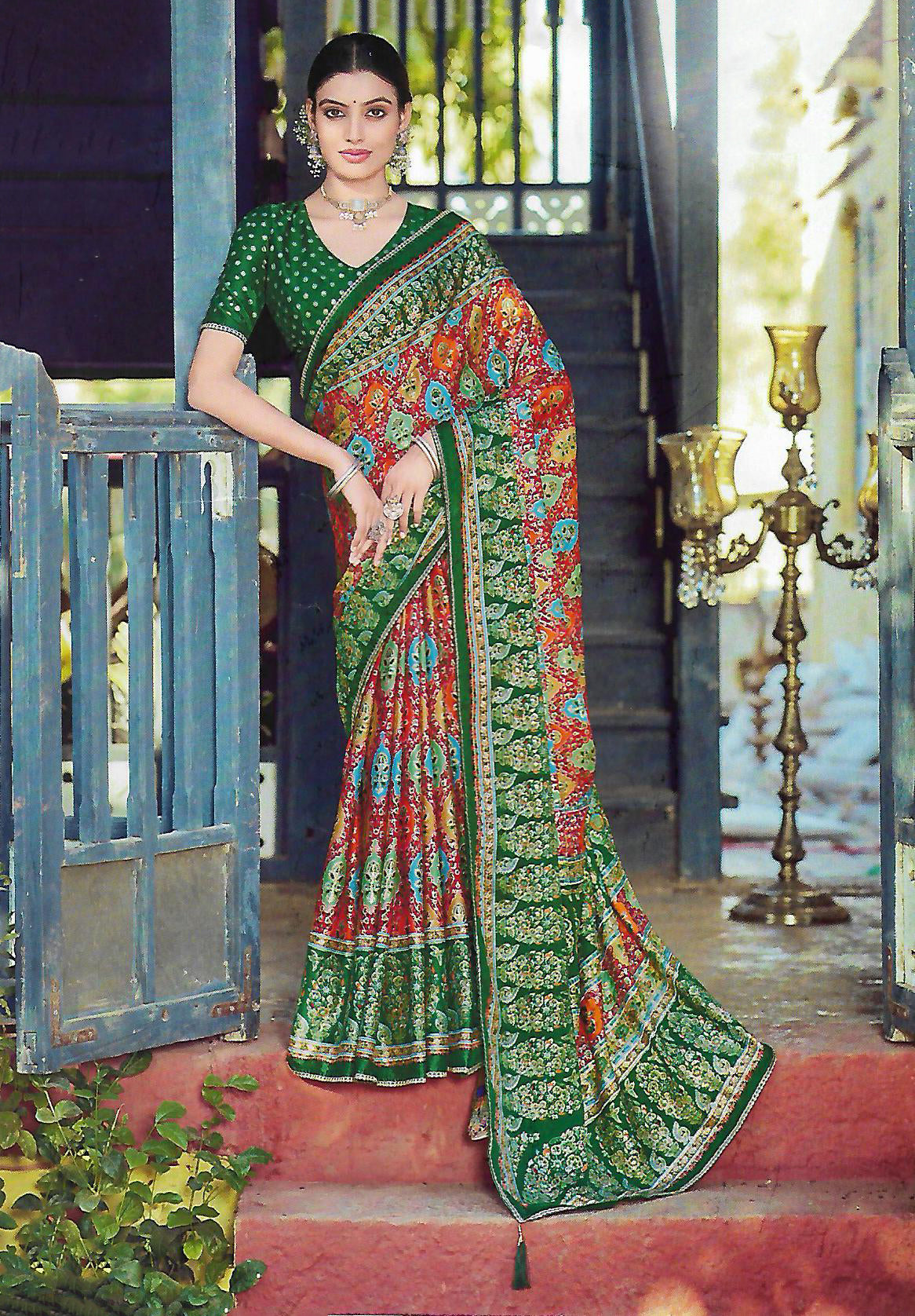 FANCY SYNTHETIC SAREE