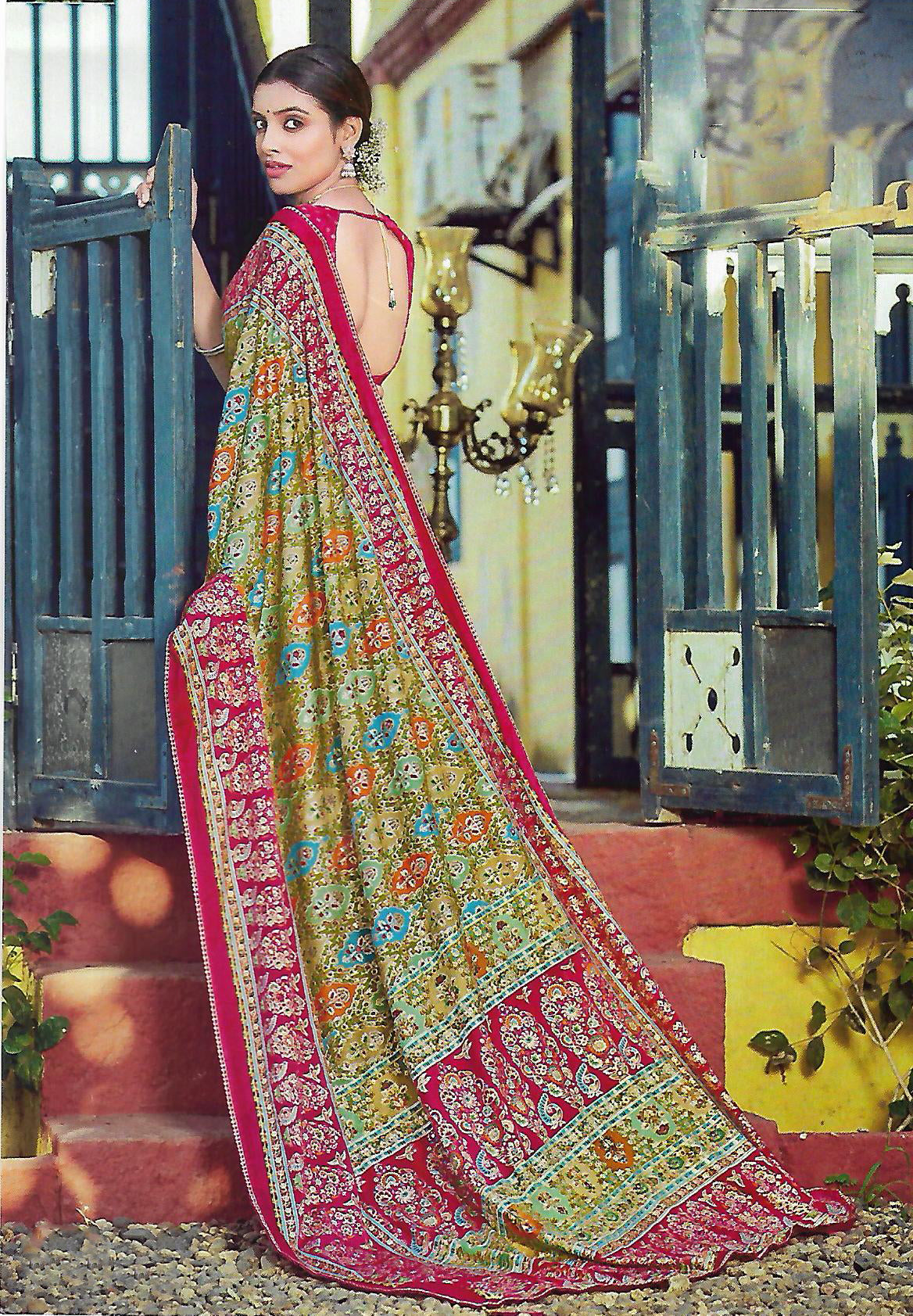 FANCY SYNTHETIC SAREE