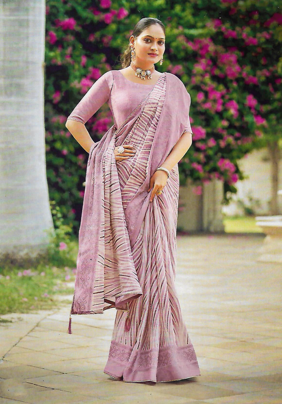 FANCY SYNTHETIC SAREE