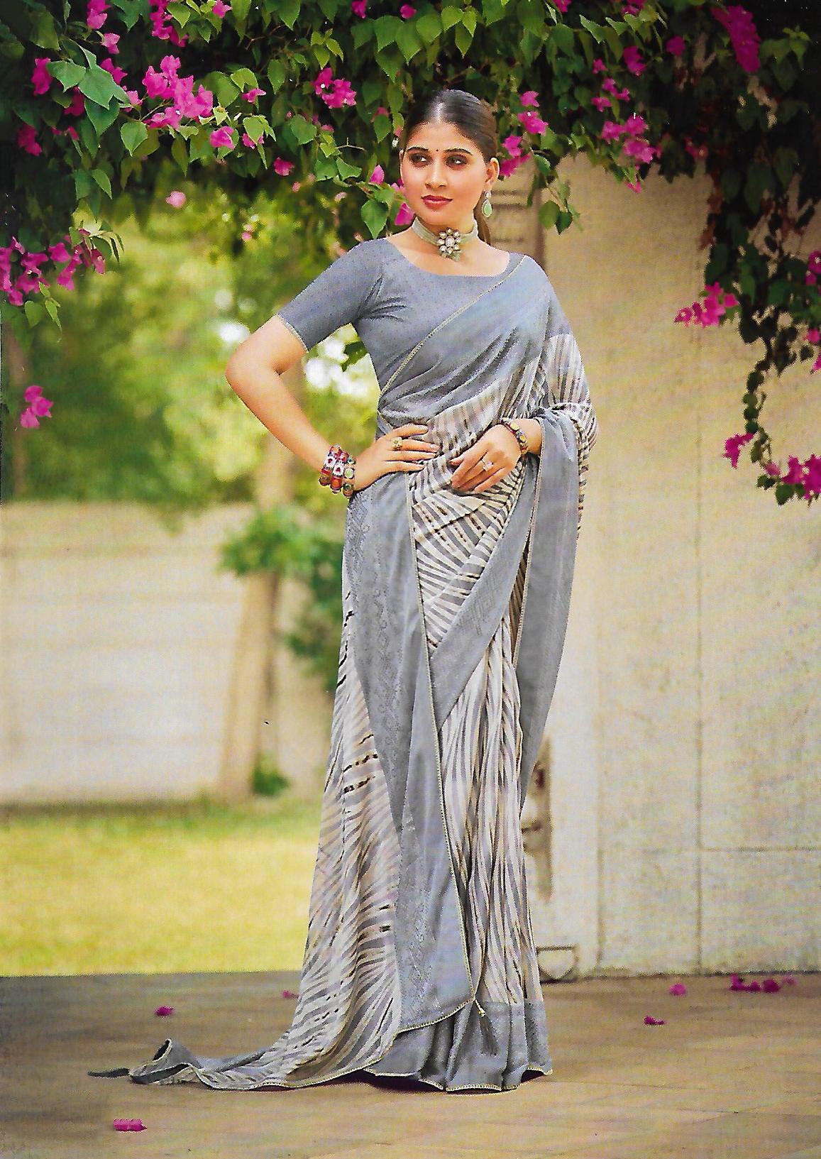 FANCY SYNTHETIC SAREE