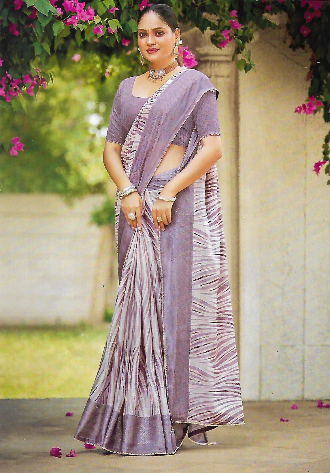 FANCY SYNTHETIC SAREE