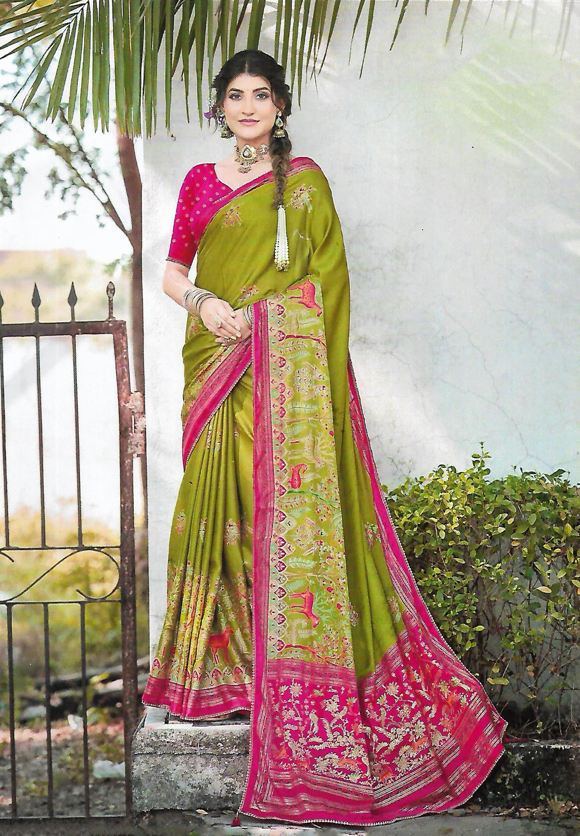 FANCY SYNTHETIC SAREE