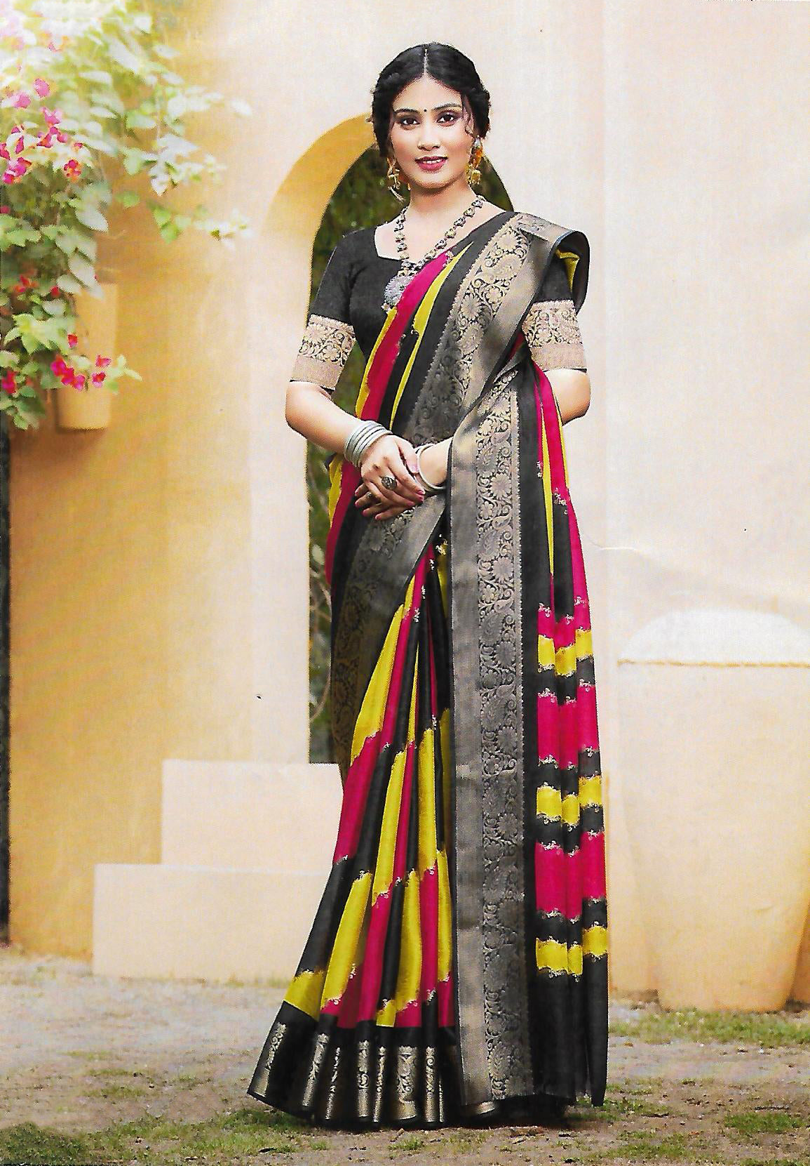 FANCY SYNTHETIC SAREE