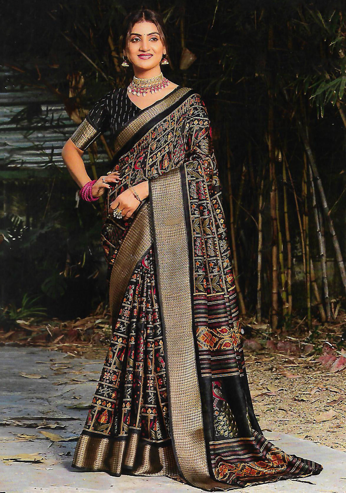 FANCY SYNTHETIC SAREE