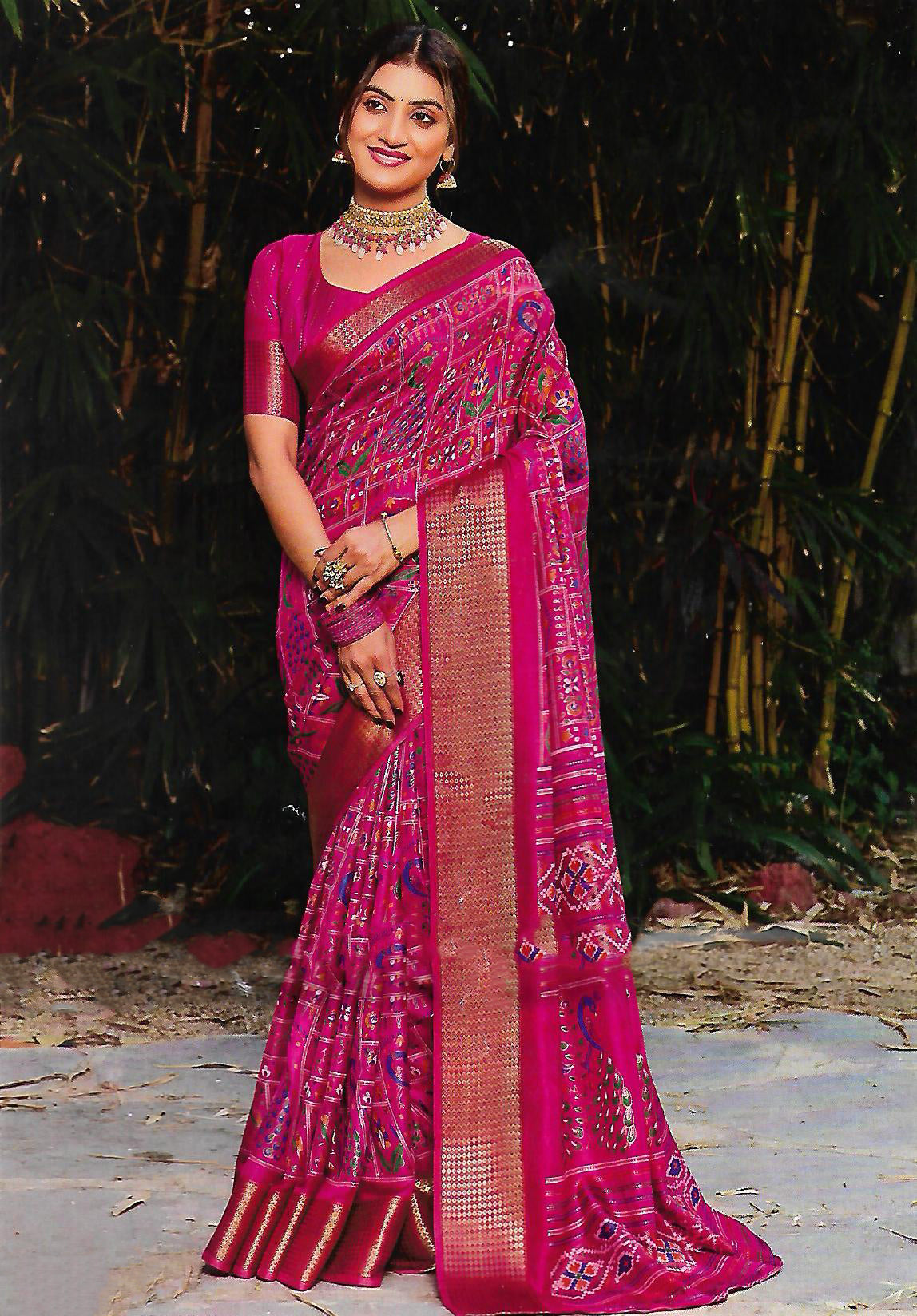 FANCY SYNTHETIC SAREE