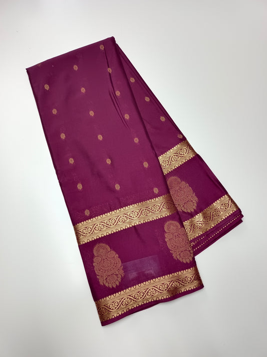 SEMI CREPE SILK SAREE