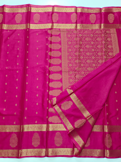 SEMI CREPE SILK SAREE