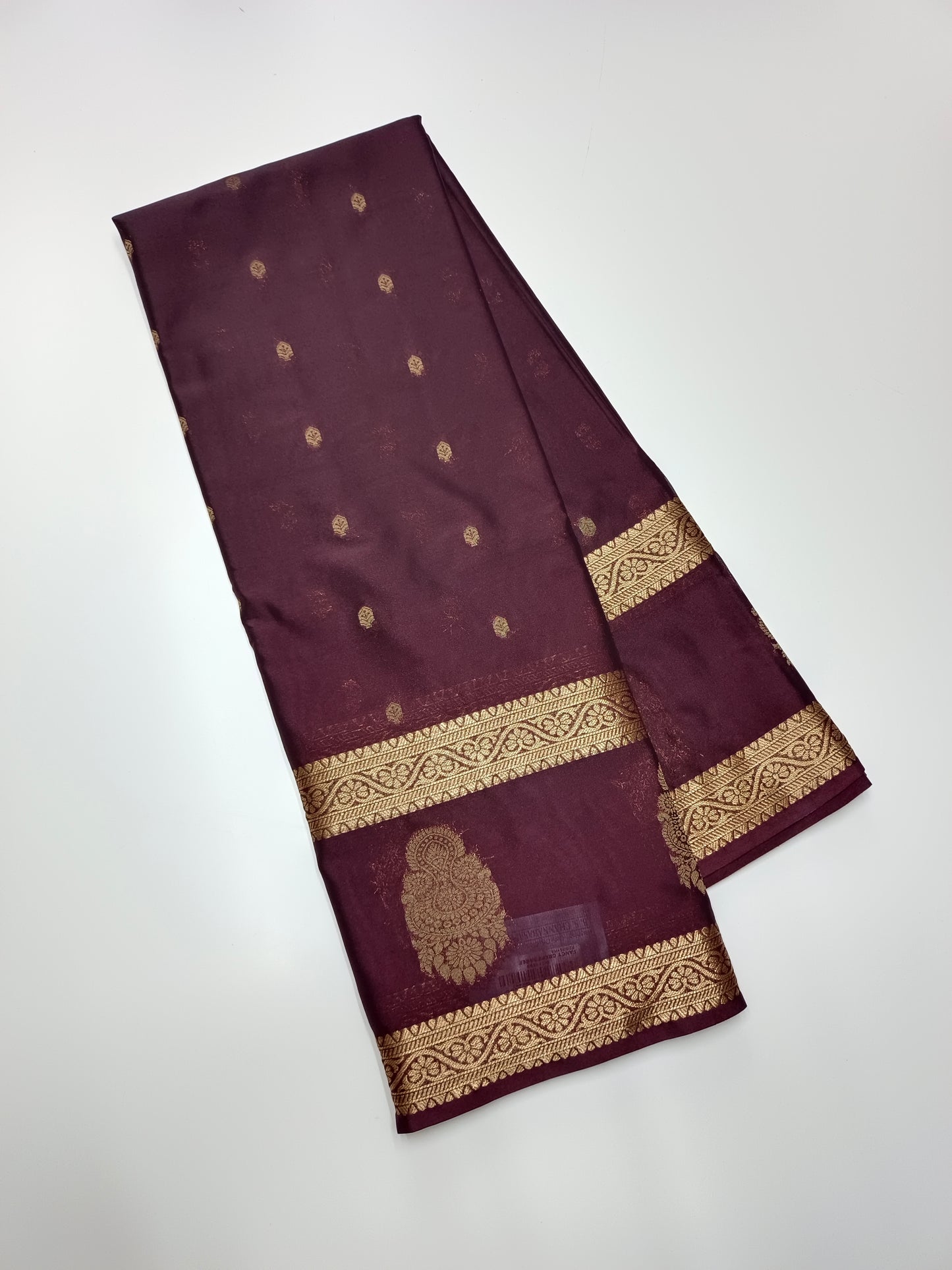 SEMI CREPE SILK SAREE